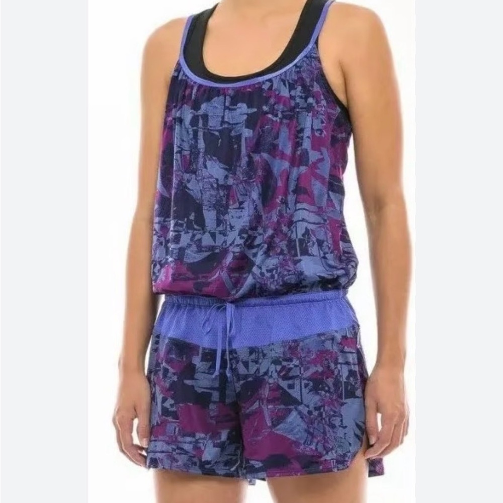 The North Face Runagade One Piece Romper Women’s Size XL Sleeveless Keyhole
